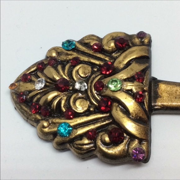 Vintage Boho Jeweled Romantic Hair Pin - Picture 5 of 8